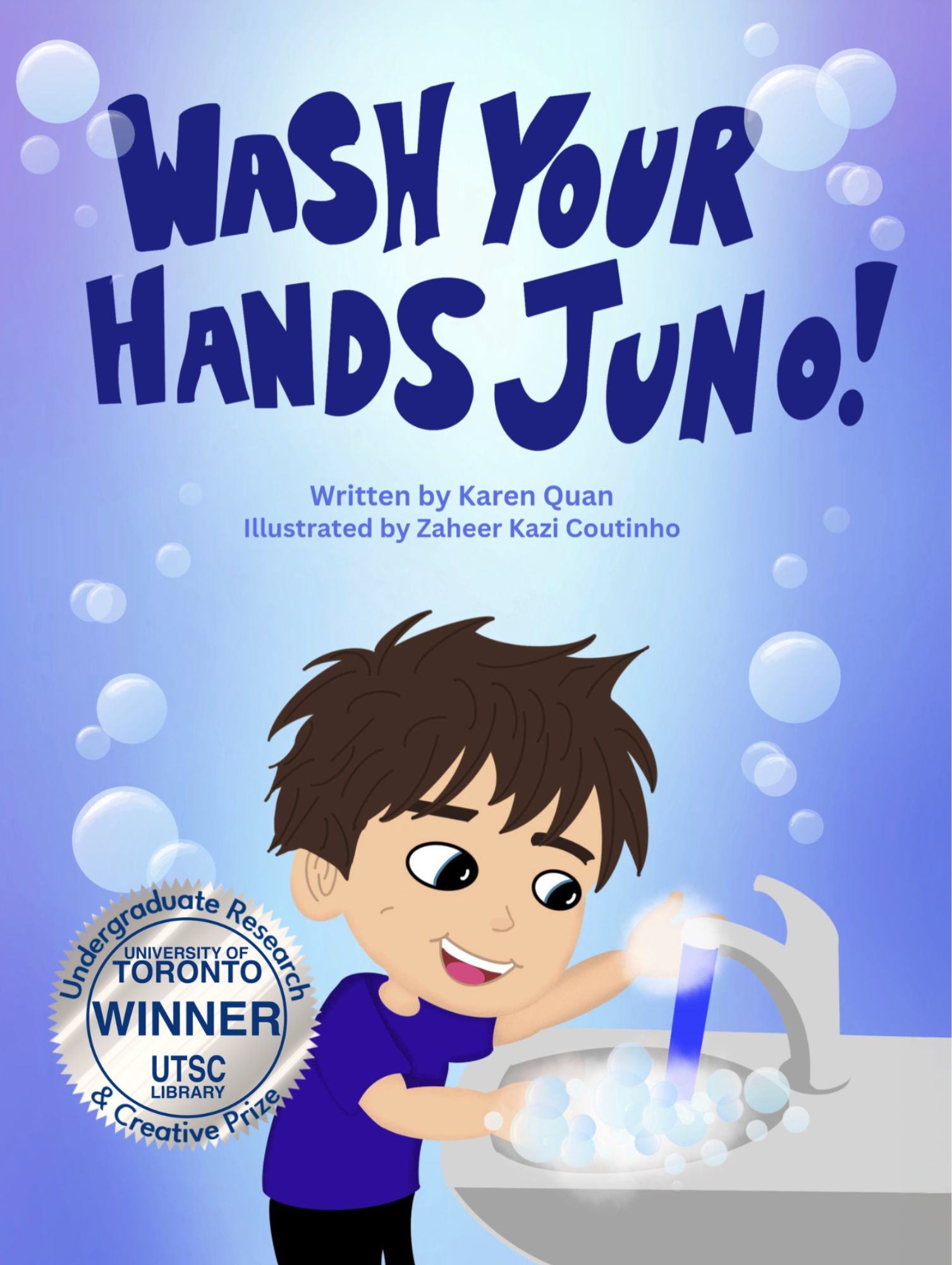 Wash Your Hands Juno! book cover